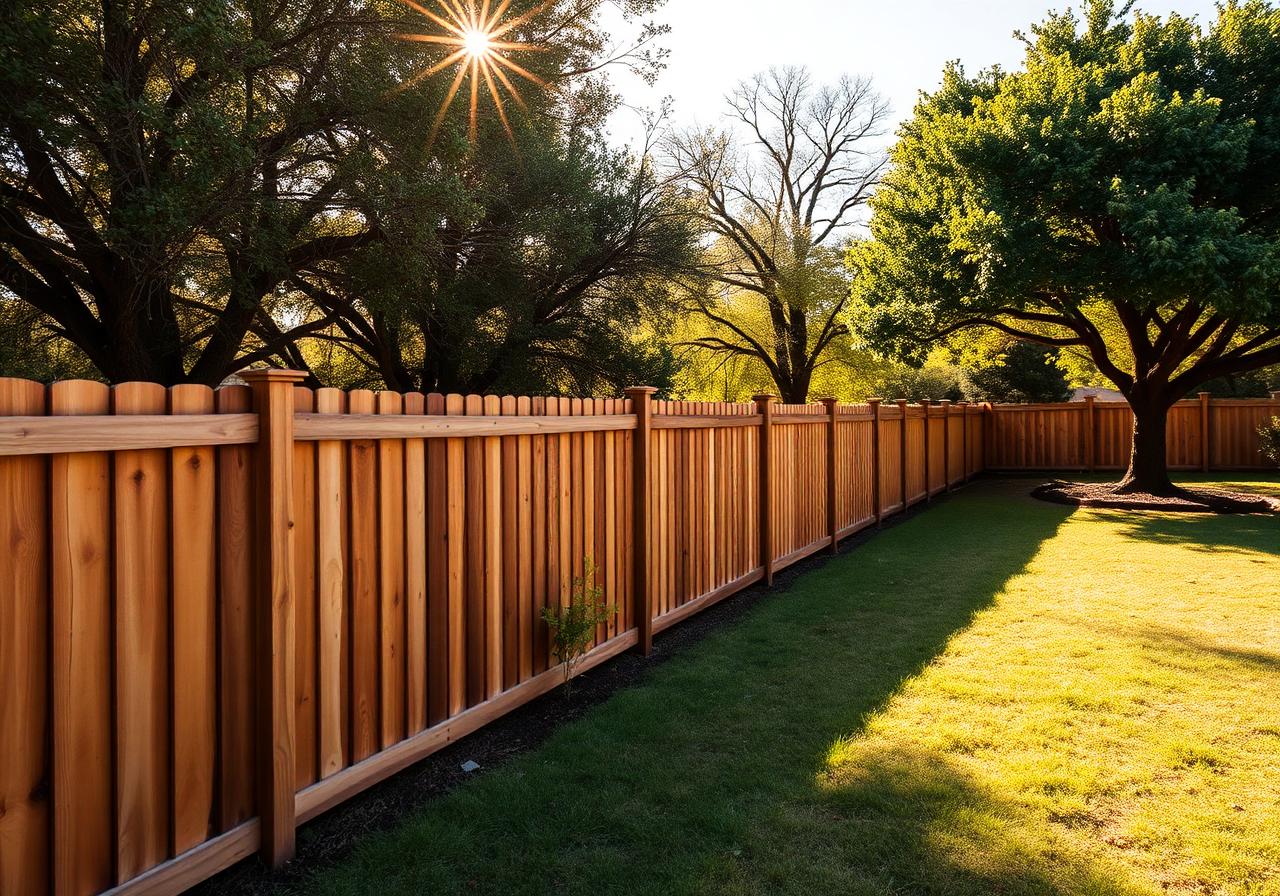 Cedar Privacy Fence